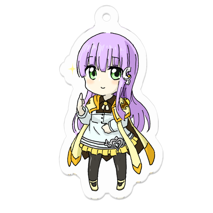アクリルキーホルダー - 50 x 50 (mm)