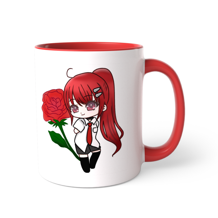 ツートンカラーマグカップ - 直径 8.2cm / 高さ 9.5cm