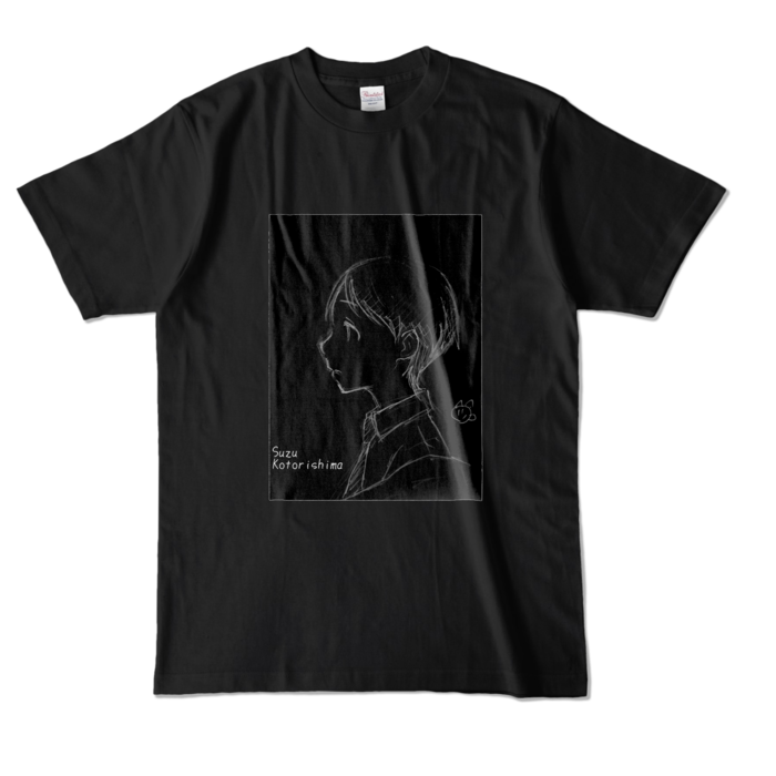カラーTシャツ - L - ブラック (濃色)