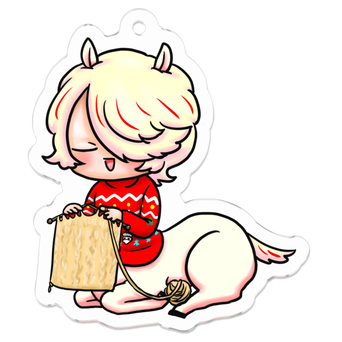 アクリルキーホルダー - 50 x 50 (mm)