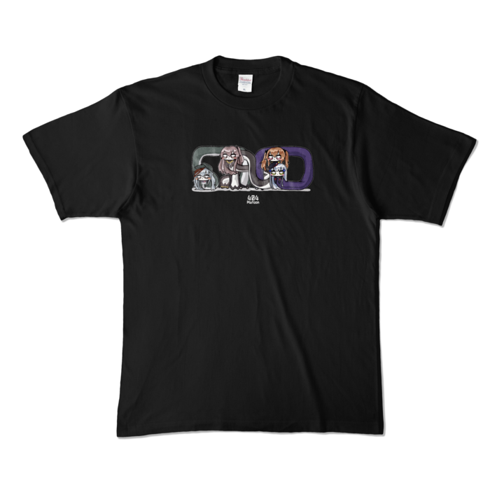 カラーTシャツ - XL - ブラック