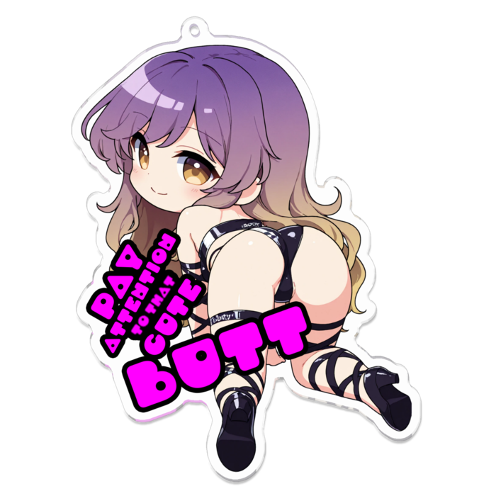 アクリルキーホルダー - 100 x 100 (mm)