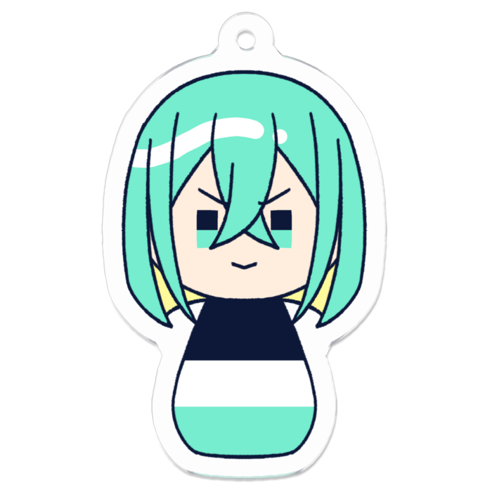 アクリルキーホルダー - 50 x 50 (mm)