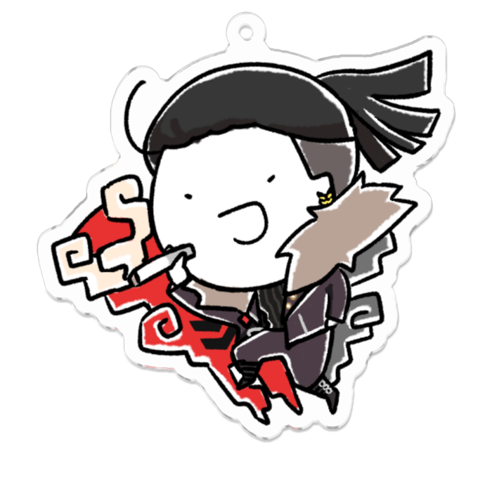 アクリルキーホルダー - 70 x 70 (mm)