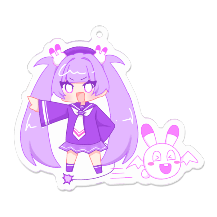 アクリルキーホルダー - 70 x 70 (mm)