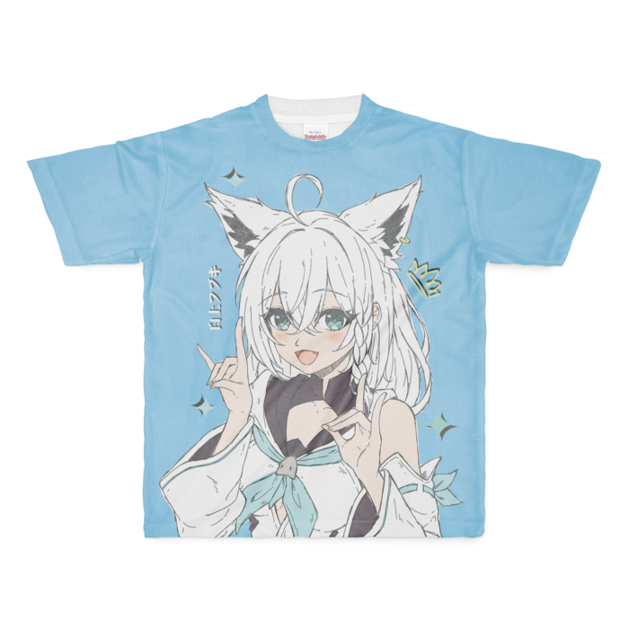 フルグラフィックTシャツ - M - 正面印刷のみ
