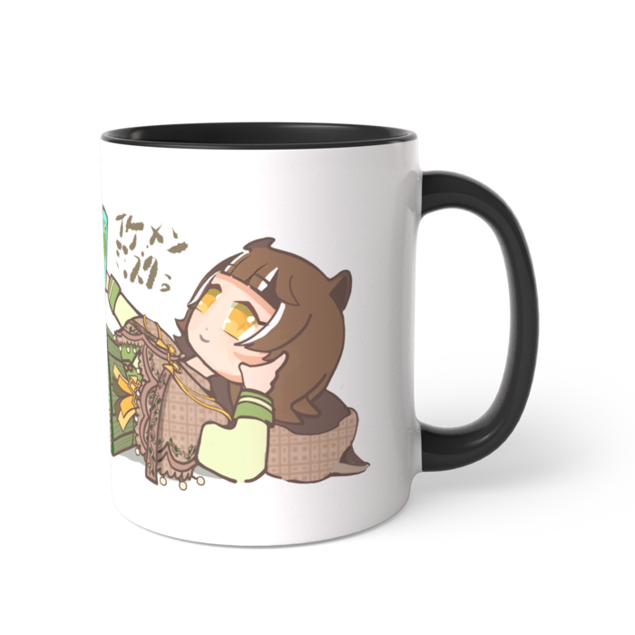 ツートンカラーマグカップ - 直径 8.2cm / 高さ 9.5cm