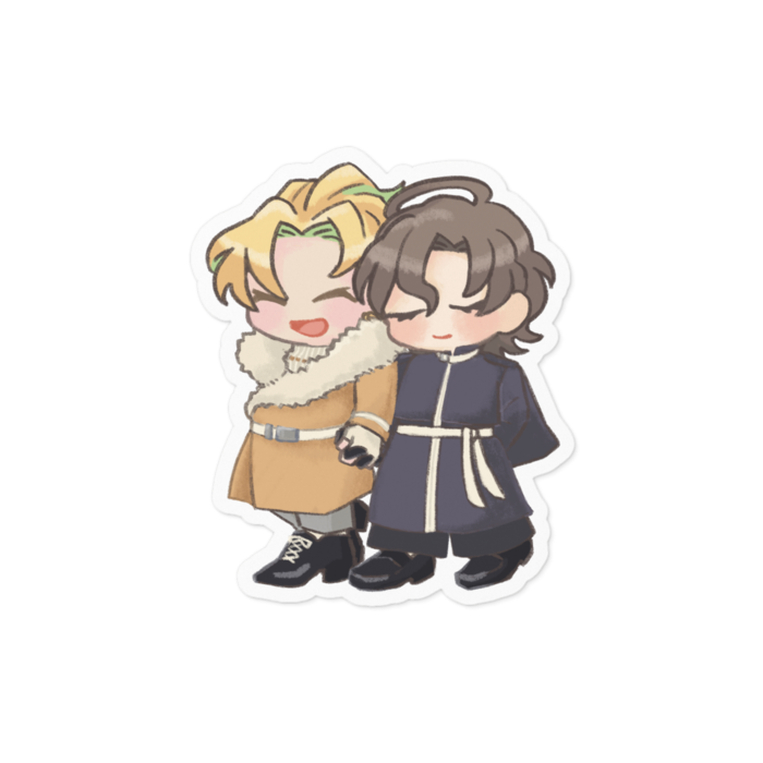 ステッカー - 100 x 100 (mm)