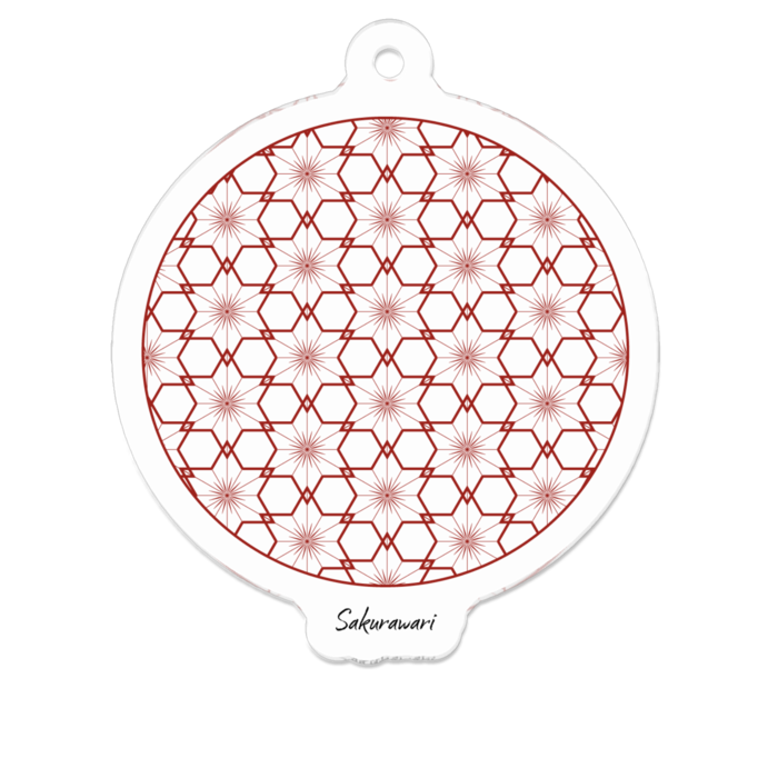 アクリルキーホルダー - 50 x 50 (mm)