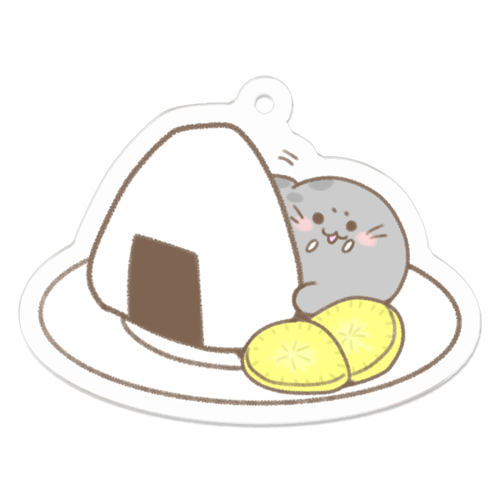 アクリルキーホルダー(コーティング) - 50 x 50 (mm)