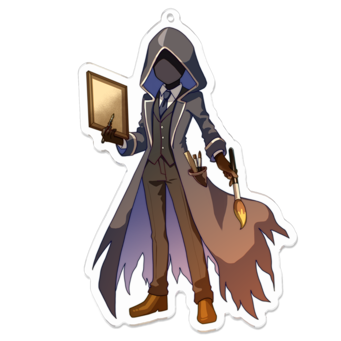 アクリルキーホルダー　100 x 100 (mm)