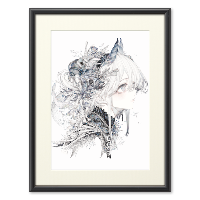 複製画(プリモアート) - A4 黒