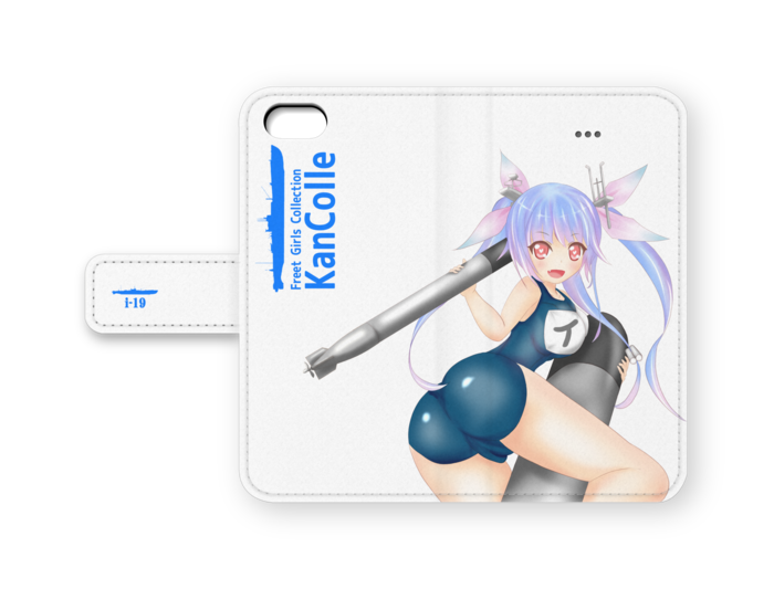 イクちゃん 伊19 スマホケース Iphone用 ナイトメア ぱれっと Booth イクちゃん 伊19 スマホケース Iphone用 ナイトメア ぱれっと Booth