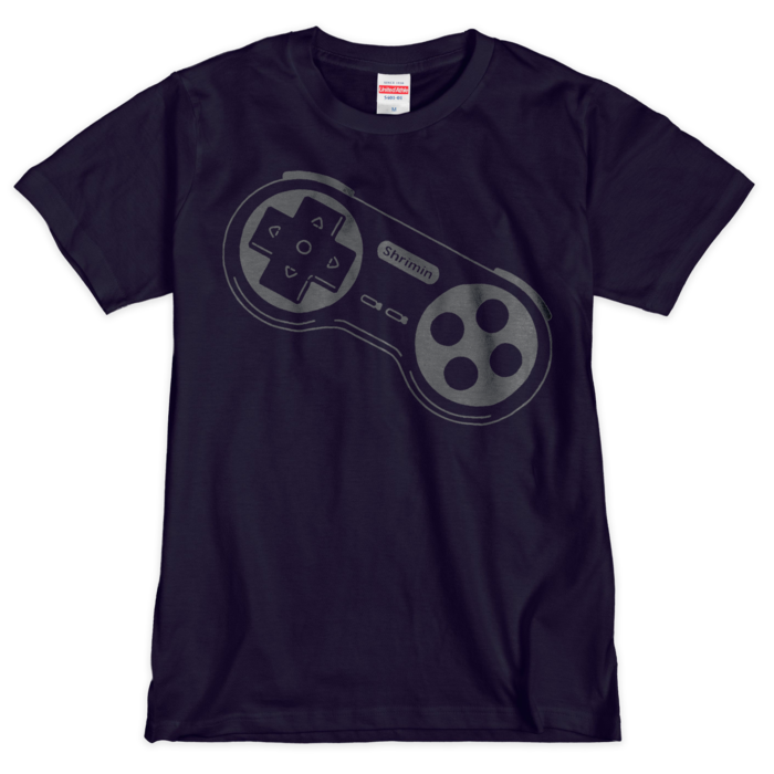Tシャツ 【ネイビー×グレー】 - M -