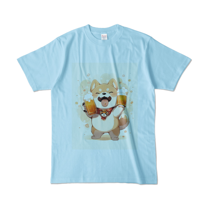 カラーTシャツ - L - ライトブルー (淡色)