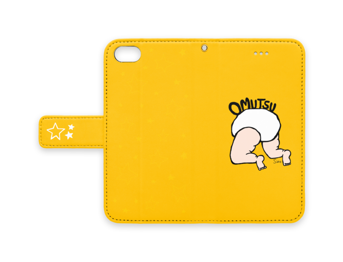 手帳型iPhoneケース - iPhone 8 / 7 - ストラップ穴 あり