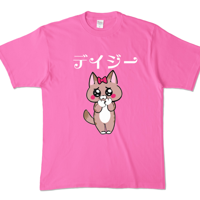 カラーTシャツ - XL - ピンク (濃色)