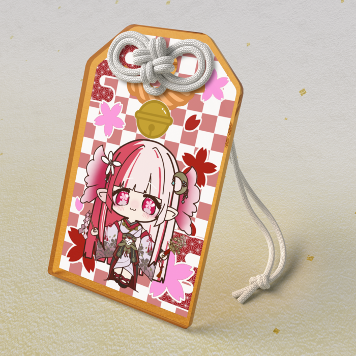 アクリルお守り(オレンジver.)