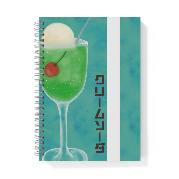 リングノート クリームソーダ Hanihani Booth