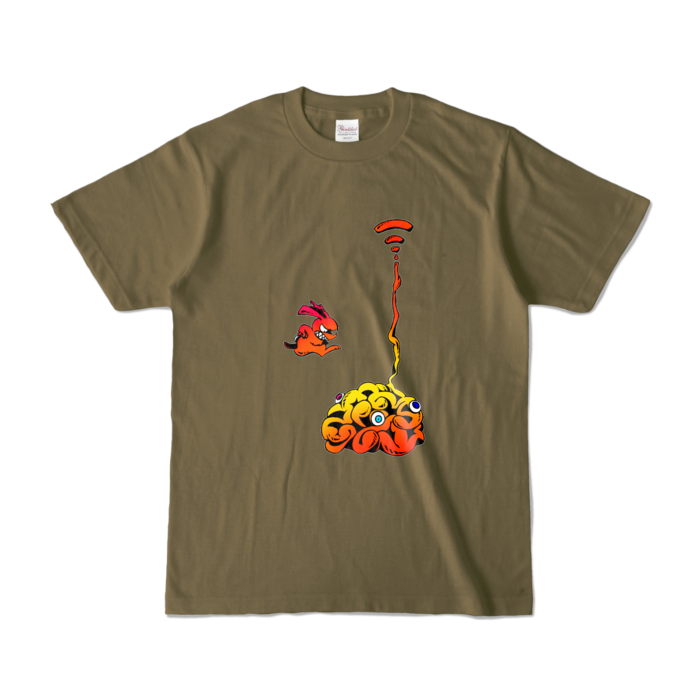 カラーTシャツ - S - オリーブ (濃色)(1)