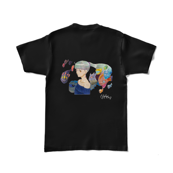 カラーTシャツ - L - ブラック (濃色)