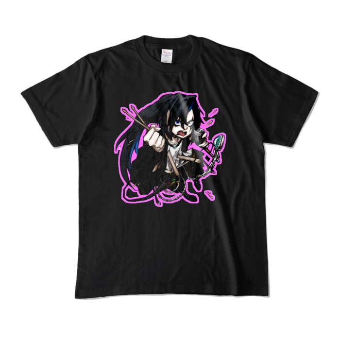 カラーTシャツ - M - ブラック (濃色)