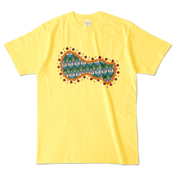 カラーTシャツ - L - イエロー (濃色)