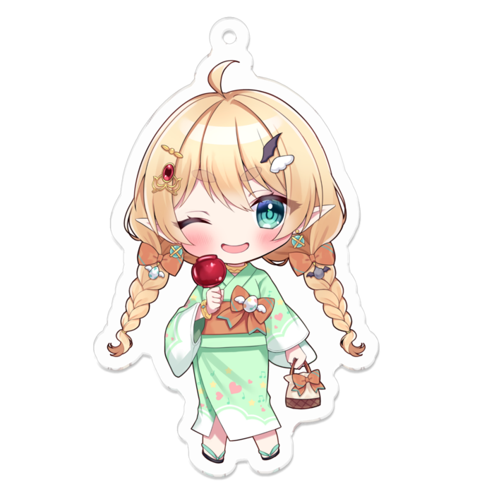 アクリルキーホルダー - 70 x 70 (mm)