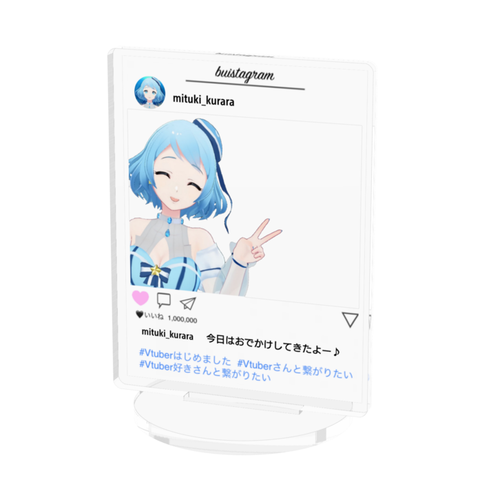 アクリルフィギュア - 70x70mm