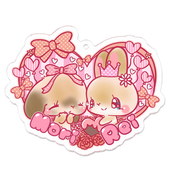 アクリルキーホルダー - 70 x 70 (mm)