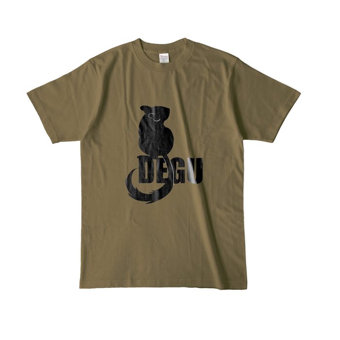カラーTシャツ(濃色) - L - オリーブ