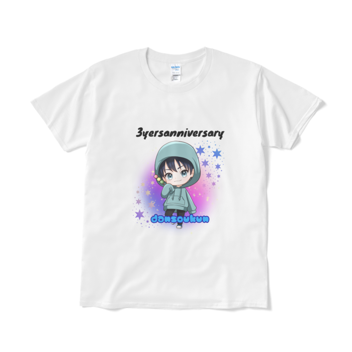 ３周年記念Tシャツ（短納期） - L - ホワイト