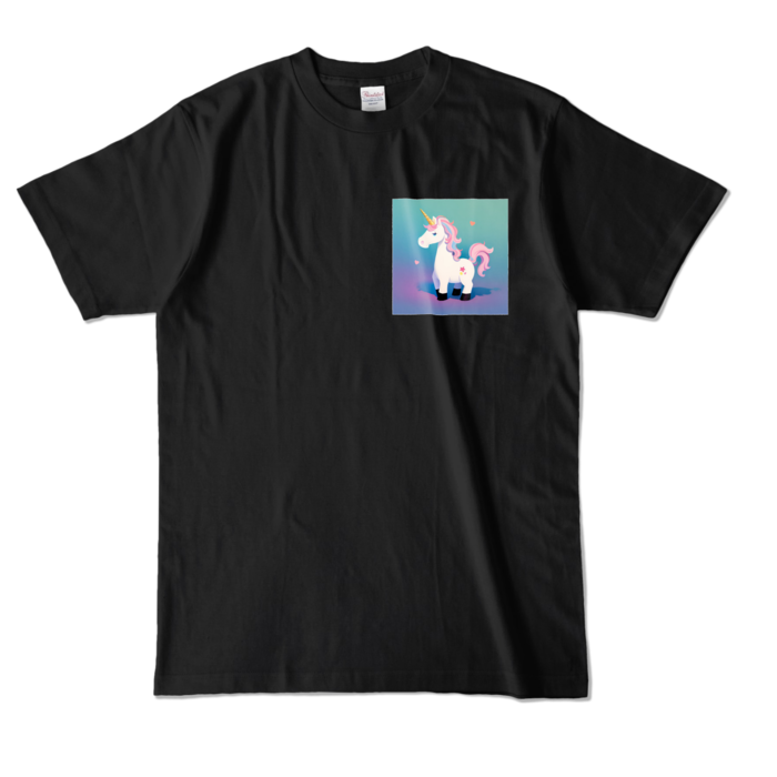 カラーTシャツ - L - ブラック (濃色)