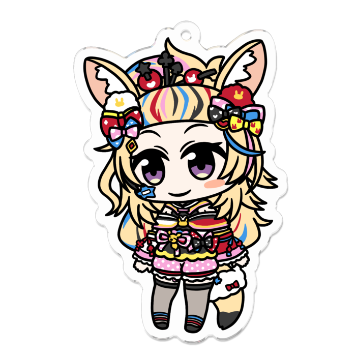 アクリルキーホルダー - 70 x 70 (mm)