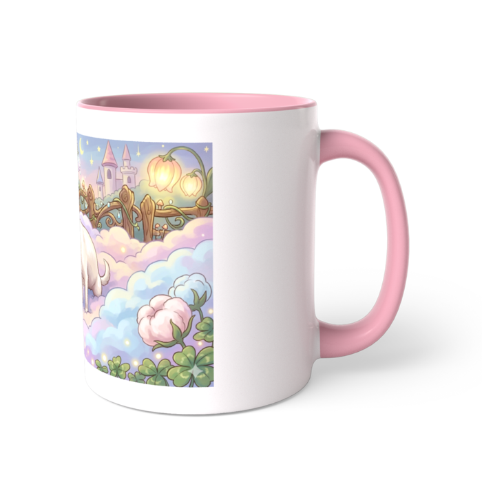 ツートンカラーマグカップ　ピンク - 直径 8.2cm / 高さ 9.5cm(1)