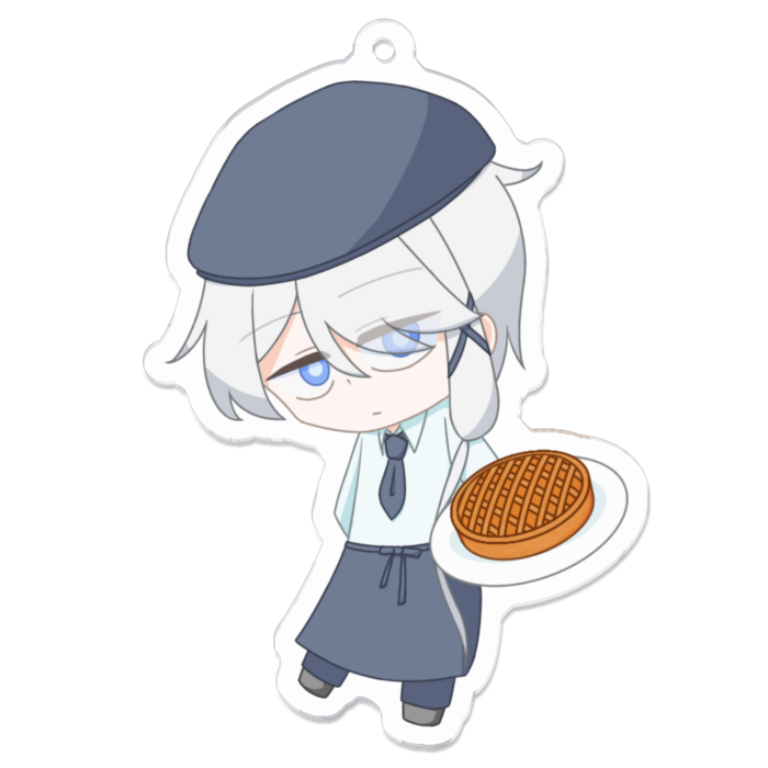 アクリルキーホルダー - 70 x 70 (mm)