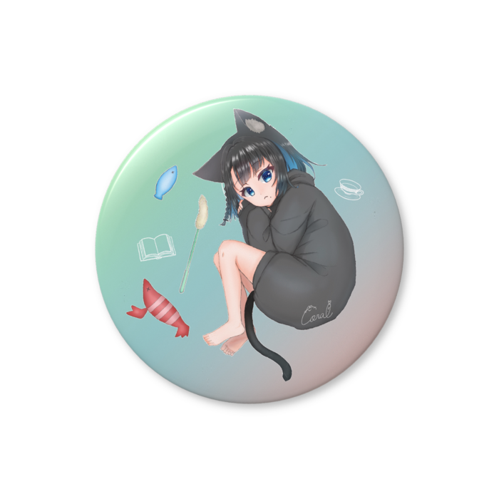 缶バッジ（バリュー） - 56mm グラデーション