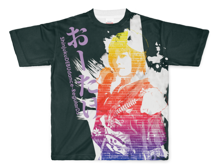 フルグラフィックTシャツ - L - 両面印刷