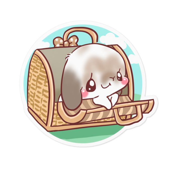 ステッカー - 100 x 100 (mm)