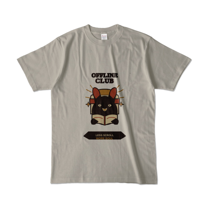 カラーTシャツ - L - シルバーグレー （淡色）