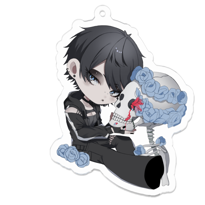 アクリルキーホルダー - 70 x 70 (mm)