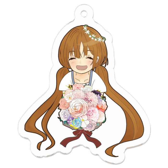 アクリルキーホルダー - 50 x 50 (mm)