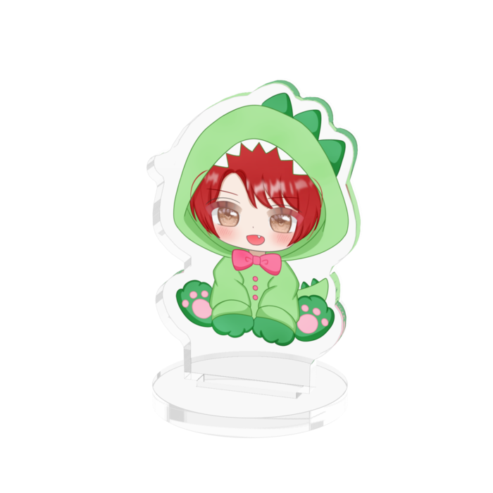 ※文字なしアクリルフィギュア - 50x50mm