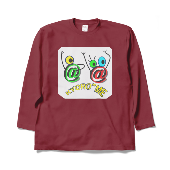 ロングスリーブTシャツ - XL - バーガンディ