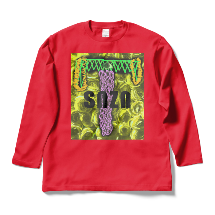 ロングスリーブTシャツ - L - レッド