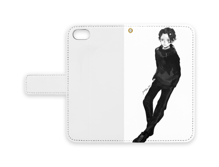 手帳型iPhoneケース - iPhone7 - ストラップ穴 あり