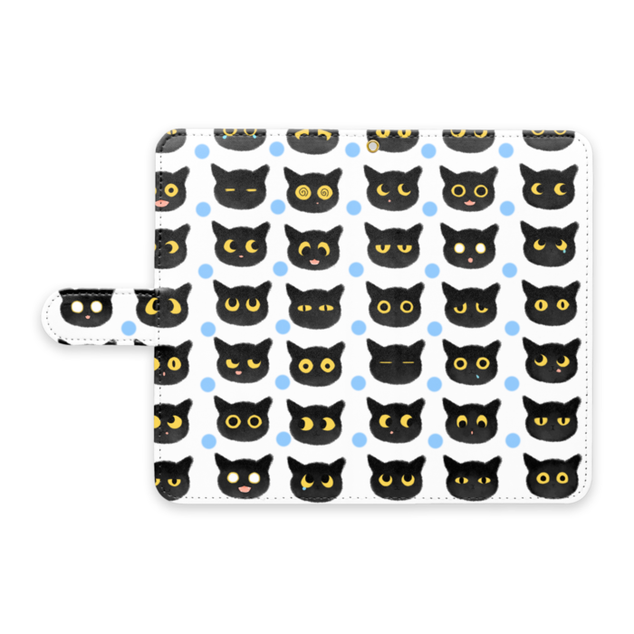手帳型Androidケース - L - ストラップ穴 あり