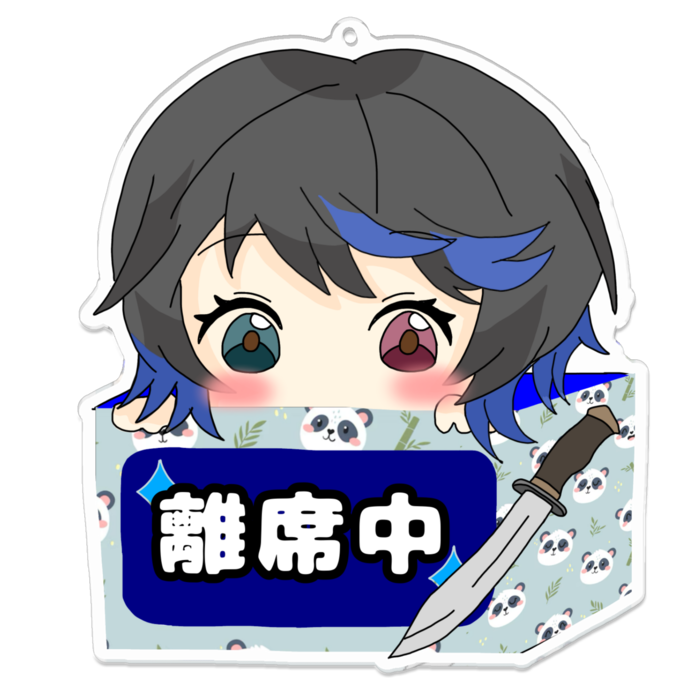 アクリルキーホルダー - 100 x 100 (mm)