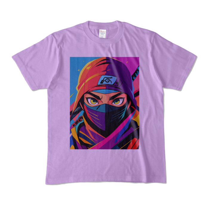 カラーTシャツ - M - ライトパープル (淡色)