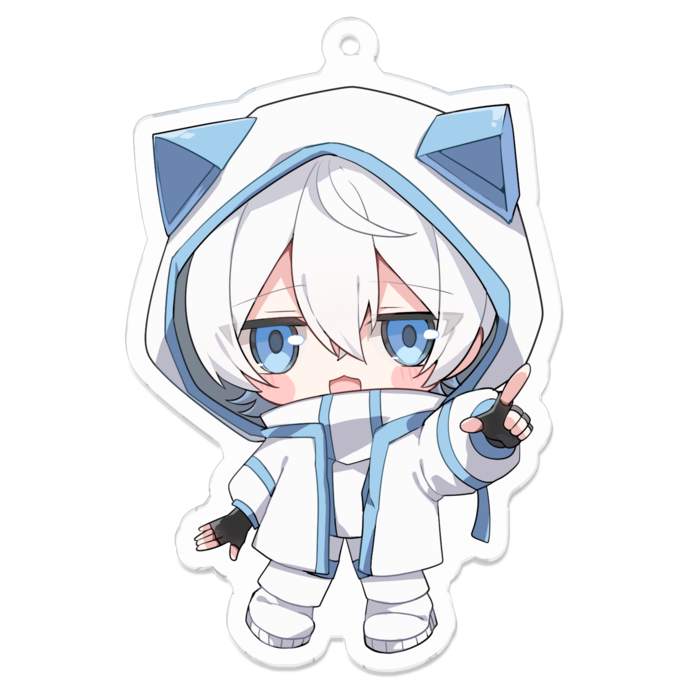 アクリルキーホルダー - 70 x 70 (mm)